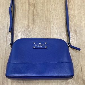 Cobalt blue Kate spade cross body bag